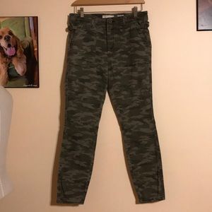 ANTHROPOLOGIE HEI HEU SLIM UTILITY PANTS